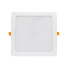   DURE 3 DOWNLIGHT 24W WW 230V 110deg IP54 IK06 220x220x34 WHITE square integrated driver