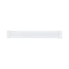 AQUATICA 15W NW 230V 150DEG IP44 596X46X63 WHITE ROUND ENDS, SWITCH
