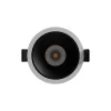 ORBITO DOWNLIGHT 14-27W NW 230V 40DEG IP44 RA90 UGR<19  WHITE ROUND, BLACK MAT REFLECTOR, WITH POWER CHANGE, 5Y WARRANTY