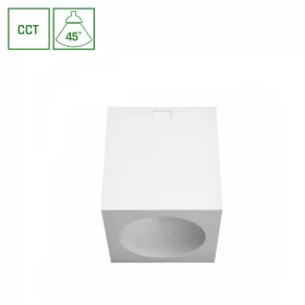   CHLOE COMPLETE SURFACE 7W CCT 230V 45ST IP20 UGR<19 FI90X100MM WHITE SQUARE