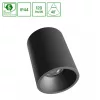 ORBITO SURFACE 10W NW 230V 40DEG IP44 UGR<19 RA90 FI75X100MM BLACK ROUND 5Y