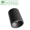 ORBITO SURFACE 10W WW 230V 40DEG IP44 UGR<19 RA90 FI75X100MM BLACK ROUND 5Y