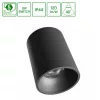 ORBITO SURFACE 14-27W NW 230V 40ST IP44 UGR<19 RA90 FI115X152MM BLACK ROUND 5Y