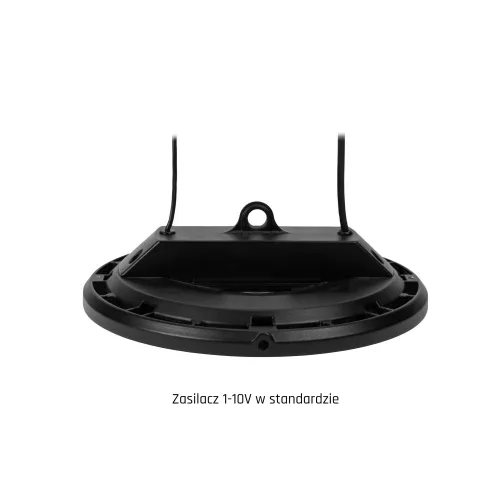 PLATEO 3 HIGH BAY 100W NW 230V 90DEG IP65 IK08 270X160MM BLACK 5Y WARRANTY DALI