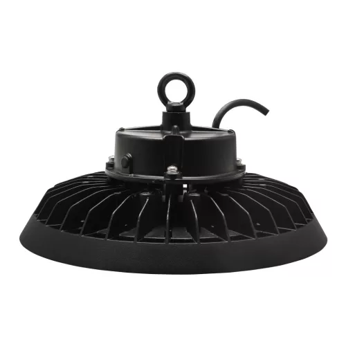 PLATEO 4 HIGH BAY 200W/150W/100W CW 230V 90DEG IP65 IK09 280X145MM BLACK 5Y WARRANTY WITH POWER CHANGE 0-10V
