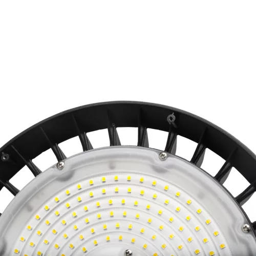 PLATEO 4 HIGH BAY 200W/150W/100W NW 230V 90DEG IP65 IK09 280X145MM BLACK 5Y WARRANTY WITH POWER CHANGE 0-10V
