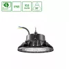 PLATEO 4 HIGH BAY 100W/75W/55W NW 230V 90DEG IP65 IK09 220X135MM BLACK 5Y WARRANTY WITH POWER CHANGE 0-10V