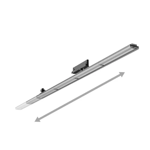 OPTIBAR CCT 12-42W 3CCT 230V 90DEG IP20 Ra90 1200x60x90mm BLACK 5Y WARRANTY SPECTRUM
