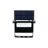 NOCTIS SOLARIS MINI FLOODLIGHT 2W CW 110DEG IP65 175X145X30MM BLACK