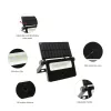 NOCTIS SOLARIS MINI FLOODLIGHT 2W CW 110DEG IP65 175X145X30MM BLACK