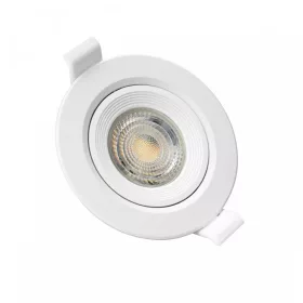   FIALE CORE FLAT GU10 süllyeszthető lámpatest, GU10, IP20, Fehér,