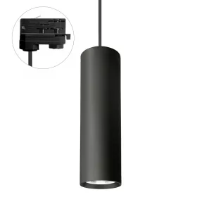   MADARA MINI II GU10 SUSPENDED FOR TRACK 3F 230V IP20 FI55*200MM BLACK