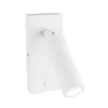 MADARA SLIM MR11 SWITCH SCONCE 230V IP20 38x95 + base140x60x25 WHITE