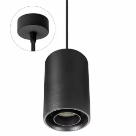   CHLOE GU10 SPOT SURFACE MOUNTED GU10 250V IP20 80x130mm BLACK round adjustable with round base