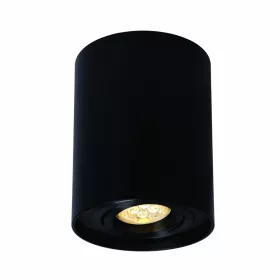 CHLOE GU10 IP20 ROUND BLACK ADJUSTABLE SPOT
