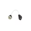 CHLOE AR111 GU10 IP20 ROUND WHITE, ADJUSTABLE ROUND BASE SUSPENDED