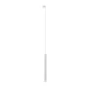 CHLOE SLIM GU11/MR11 SUSPENDED FOR TRACK 3F 250V IP20 40X500+1M WIRE, WHITE, ADJUSTABLE BEAM ANGLE