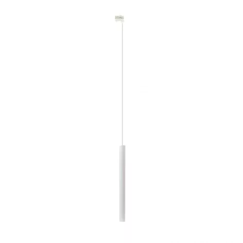 CHLOE SLIM GU11/MR11 SUSPENDED FOR TRACK 3F 250V IP20 40X500+1M WIRE, WHITE, ADJUSTABLE BEAM ANGLE