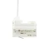 CHLOE SLIM GU11/MR11 SUSPENDED FOR TRACK 3F 250V IP20 40X500+1M WIRE, WHITE, ADJUSTABLE BEAM ANGLE