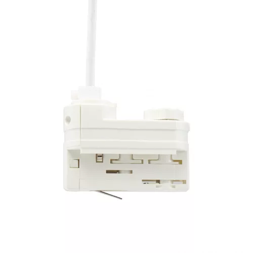 CHLOE SLIM GU11/MR11 SUSPENDED FOR TRACK 3F 250V IP20 40X500+1M WIRE, WHITE, ADJUSTABLE BEAM ANGLE