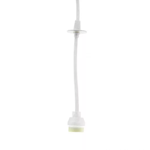 CHLOE SLIM GU11/MR11 SUSPENDED FOR TRACK 3F 250V IP20 40X500+1M WIRE, WHITE, ADJUSTABLE BEAM ANGLE
