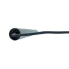 CHLOE SLIM GU11/MR11 SUSPENDED FOR TRACK 3F 250V IP20 40X500+1M WIRE, BLACK, ADJUSTABLE BEAM ANGLE