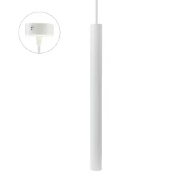   [OUTLET] CHLOE SLIM MR11 250V IP20 40x500 mm +1 méter kábel állítható szórásszög fehér