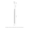 [OUTLET] CHLOE SLIM MR11 250V IP20 40x500 mm +1 méter kábel állítható szórásszög fehér