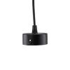 CHLOE SLIM GU11/MR11 SUSPENDED BASE 250V IP20 40X500+1M WIRE, BLACK, ADJUSTABLE BEAM ANGLE