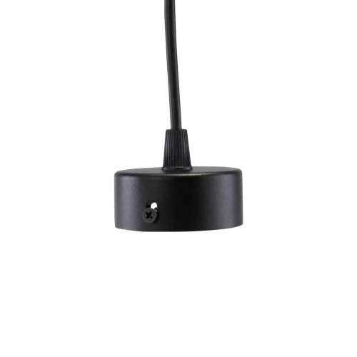 CHLOE SLIM GU11/MR11 SUSPENDED BASE 250V IP20 40X500+1M WIRE, BLACK, ADJUSTABLE BEAM ANGLE