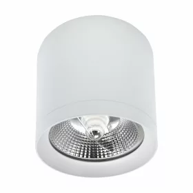 CHLOE AR111 ANTI-GLARE  GU10 230V IP20 118x110mm WHITE ROUND