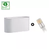 Set 5y warranty - SQUALLA G9 white + LED G9 4W CW