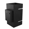 SQUALLA LUMO G9 230V IP20 80X150 mm négyzet fekete