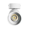 SQUALLA VARIOSA GU10 SCONCE 230V IP20 55x100x165MM WHITE ROUND