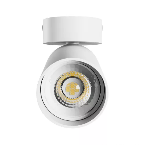 SQUALLA VARIOSA GU10 SCONCE 230V IP20 55x100x165MM WHITE ROUND
