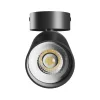 SQUALLA VARIOSA GU10 SCONCE 230V IP20 55x100x165MM BLACK ROUND