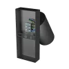 SQUALLA VARIOSA SWITCH GU10 SCONCE 230V IP20 55x100MM BLACK ROUND