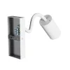 SQUALLA VARIOSA FLEXI SWITCH GU10 SCONCE 230V IP20 55x100x410MM WHITE ROUND