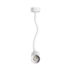 VARIOSA FLEXI GU10 BASE 230V IP20 55x100x410MM WHITE ROUND