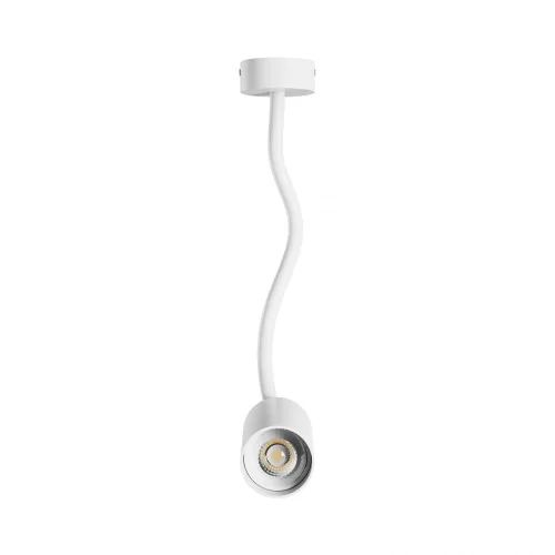 VARIOSA FLEXI GU10 BASE 230V IP20 55x100x410MM WHITE ROUND