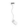 VARIOSA FLEXI GU10 BASE 230V IP20 55x100x410MM WHITE ROUND