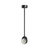 VARIOSA GU10 BASE 230V IP20 55X100X450MM BLACK ROUND