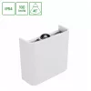 LUNARIX SCONCE 2W CCT 230V IP54 Ra90 110x100x40mm WHITE, up/down light