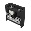 LUNARIX 2 SCONCE 4W CCT 230V IP54 RA90 110X110X40 MM BLACK, UP/DOWN LIGHT