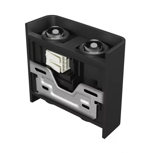 LUNARIX 2 SCONCE 4W CCT 230V IP54 RA90 110X110X40 MM BLACK, UP/DOWN LIGHT