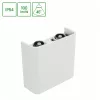 LUNARIX 2 SCONCE 4W CCT 230V IP54 RA90 110X110X40MM WHITE UP/DOWN LIGHT