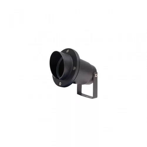 FLORI GU10 ALU ANGLE 250V IP65 98X185MM BLACK SPIKE ADJUSTABLE