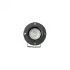 FLORI GU10 ALU ANGLE 250V IP65 98X185MM BLACK SPIKE ADJUSTABLE