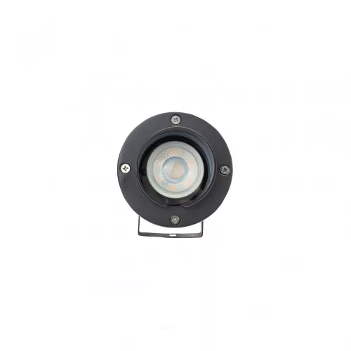 FLORI GU10 ALU ANGLE 250V IP65 98X185MM BLACK SPIKE ADJUSTABLE