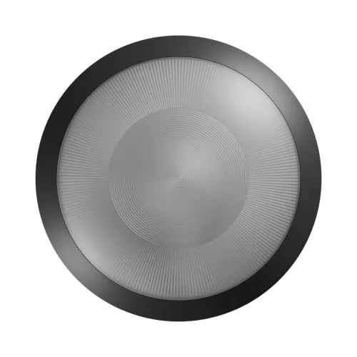 NYMPHEA OMNI BLACK E27 230V IP65 IK08 FI300X90MM BLACK ROUND